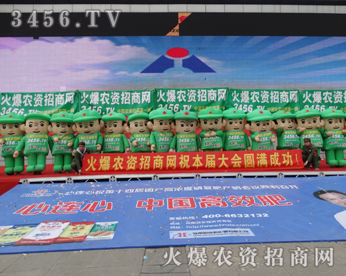 陣容龐大的氣模宣傳戰(zhàn)士在行業(yè)人士的面前