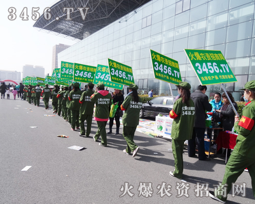 熙熙攘攘的人群中耀眼的是火爆人的笑臉