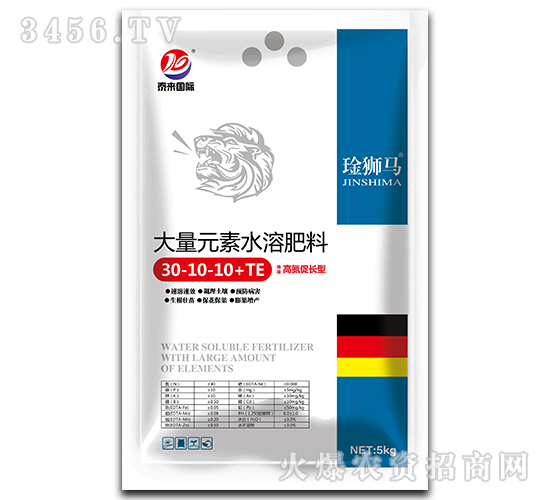 �ߵ����L�ʹ���Ԫ��ˮ�ܷ���30-10-10+TE-̩����H