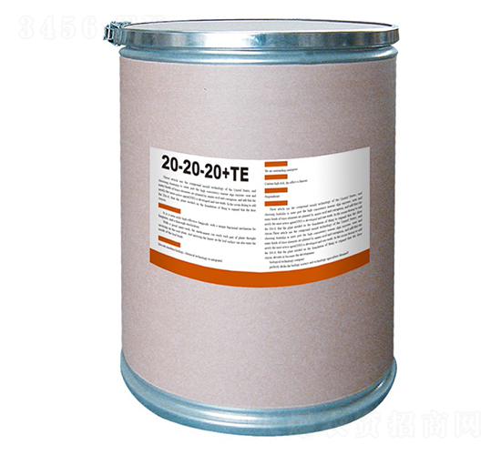 ����Ԫ��ˮ�ܷ�20-20-20+TE-ʩ�۸�