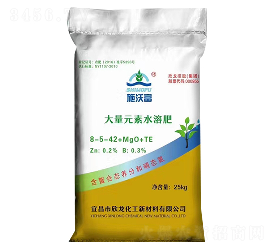 ����Ԫ��ˮ�ܷ�8-5-42+MgO+TE-ʩ�ָ�-����