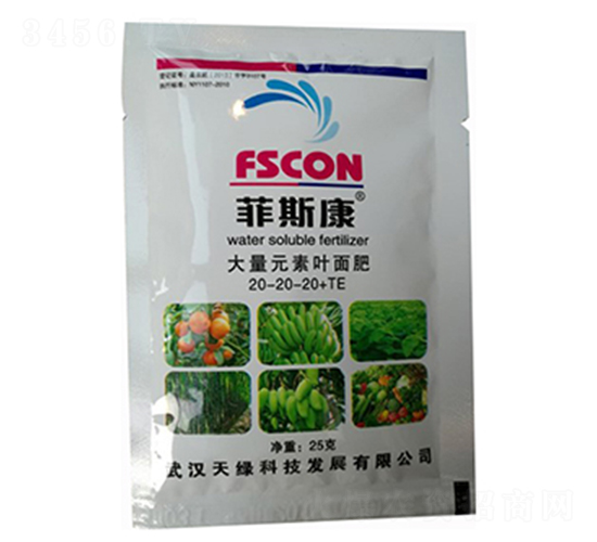 ����Ԫ��ˮ�ܷ�20-20-20+TE-��˹��-��G�Ƽ�