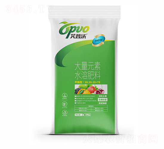 ����Ԫ��ˮ�ܷ���(ƽ��20-20-20+TE)-�I(y��)�r(n��ng)