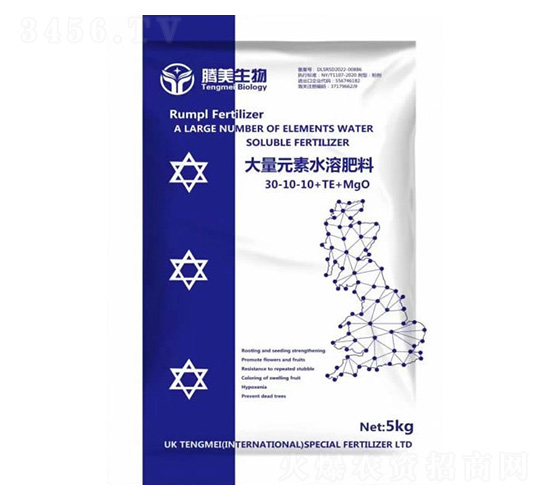 ����Ԫ��ˮ�ܷ���30-10-10+TE+Mgo-�v������